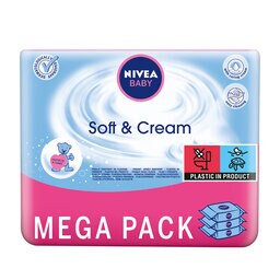 Lingettes | Humide | Soft & Cream | Mega pack