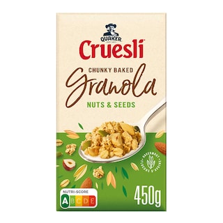 Quaker | Granola | Ontbijtgranen | Noten & Zaden  | Havermout 