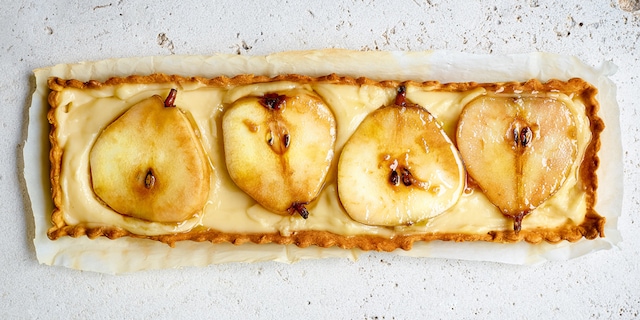 Tarte aux poires doyennés