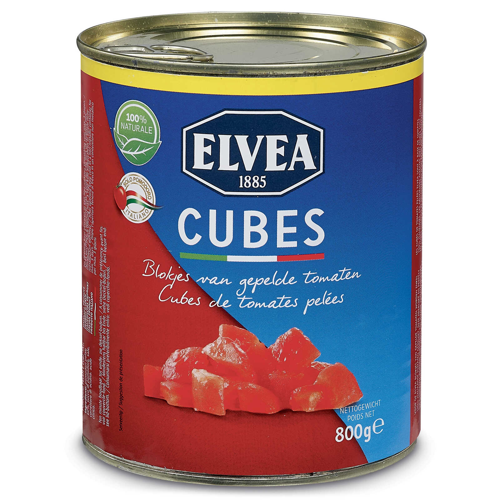 Elvea Tomten | Gepelde | Blokjes