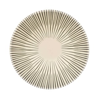 Delhaize | Bol ligne blanc noir | 14.5cm 