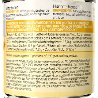 Delhaize | Haricots blancs 