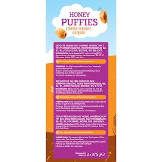 Delhaize | Honey | Puffies | 750G 750 gr