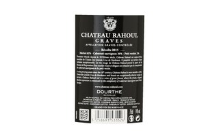 France - Frankrijk | Bordeaux - Graves AC | Château Rahoul 2015 Rouge 