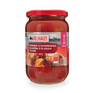 Delhaize | Boulettes | Sauce tomate 