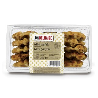 Delhaize | Mini wafels | Parelsuiker 