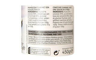 Delhaize | Confiture | Ananas 