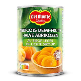Del Monte | Abrikozen | Half | Lichte siroop | Blik 240 gr