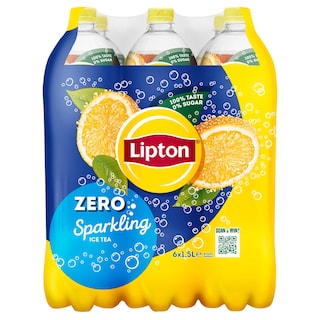 Lipton | Iced Tea | Ice Tea | Pétillant | Sans sucre 