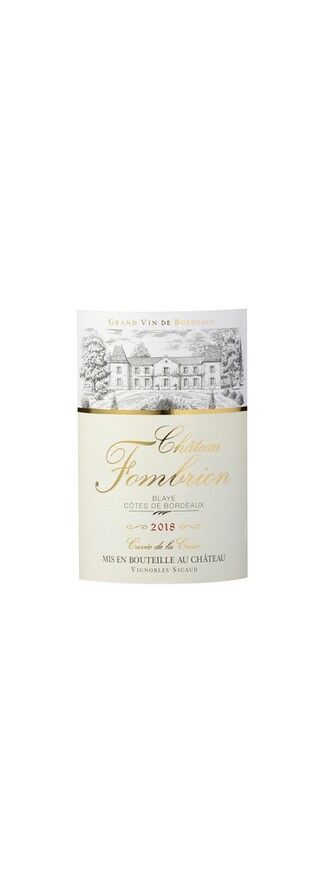 France - Frankrijk | Bordeaux - Blaye Cd Bordeaux | Château Fombrion 2018 Rouge 