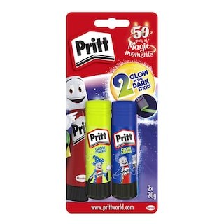 Pritt | Pritt stick glow in the dark BTS 2x20gr 