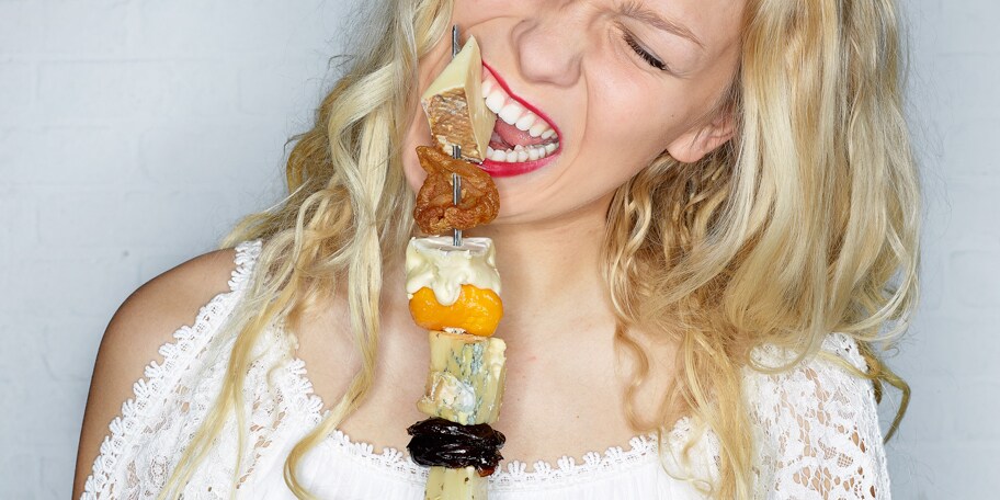 ‭Brochettes kaasplank