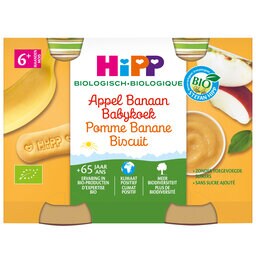 Fruitpap | Appel Banaan Koek | 6M | Bio