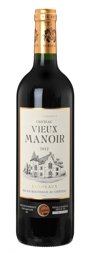FR BORDEAUX BORDEAUX AC | Château Vieux Manoir MB 2012 Rouge 