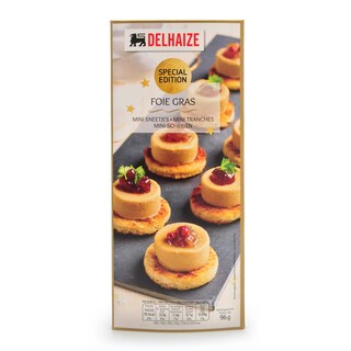 Delhaize | Mini tranches foie gras apero 