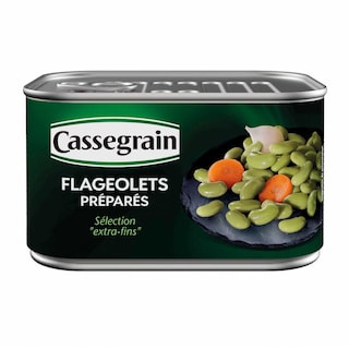 Cassegrain | Flageolets | Cusinés | Extra fins | Boîte 