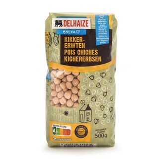 Delhaize | Kikkererwten 500 gr