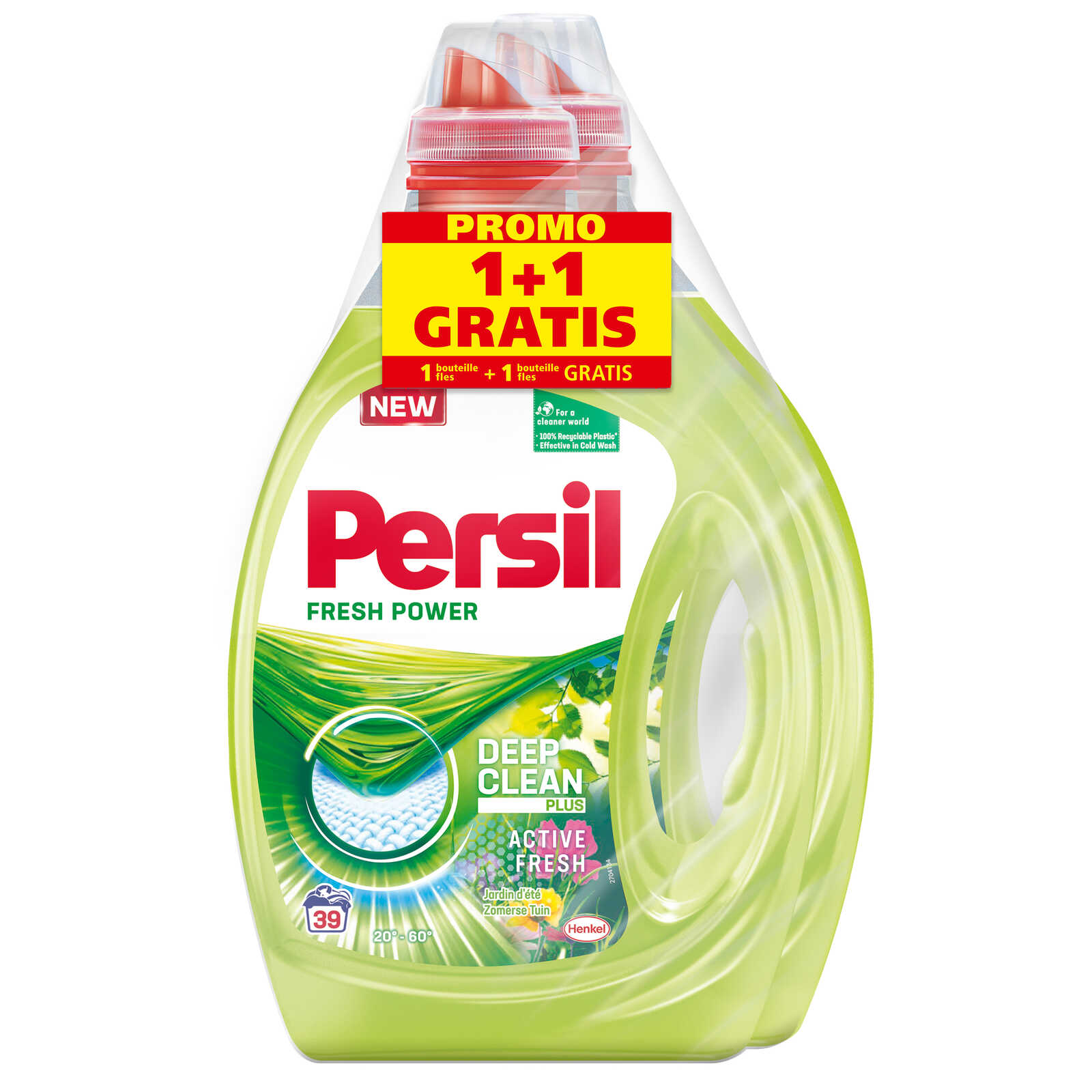 Persil | Lessive | Gel | Summer Gardens | 1.95L | 39DS | 1+1 | 2 x 39 ...