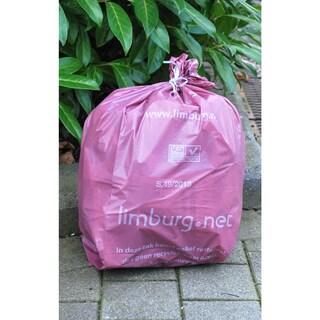 Limburg.net | Limburg.Net | Gemeentelijke vuilniszakken | Bordeaux | 22L 