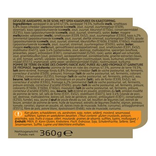 Delhaize | Gevulde aardappel | Spek en kaas 