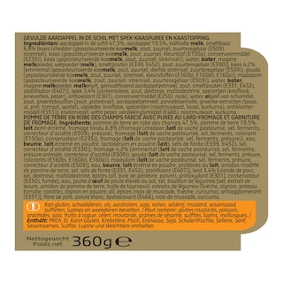 Delhaize | Gevulde aardappel | Spek en kaas 