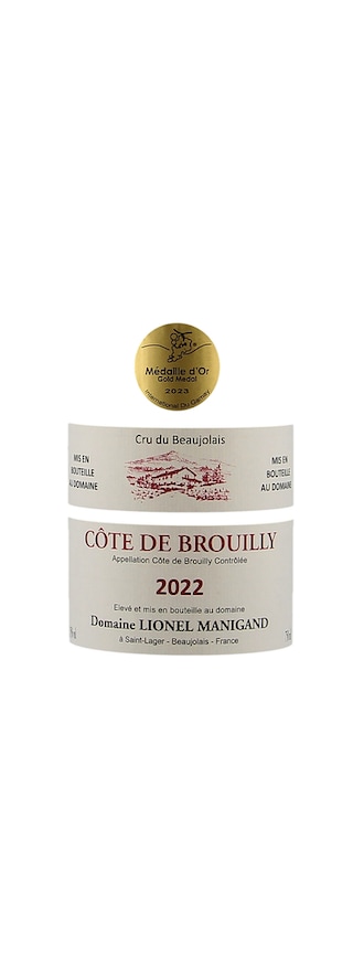Domaine Lionel Manigand | Côte de Brouilly | 2022 