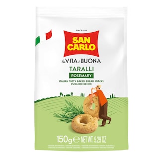 San Carlo | 150G SC TARALLI ROSEMARY 