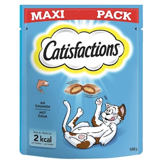 Catisfactions | Snacks chat | Friandises | Saumon 180 gr