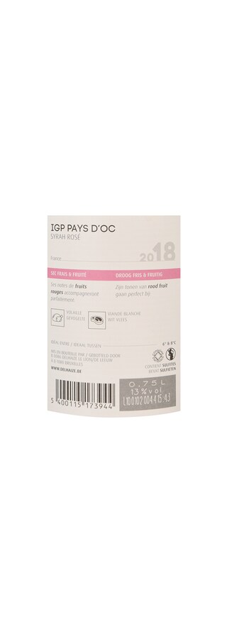 France - Frankrijk | Midi de la France - Oc IGP | Syrah Rosé 2018 