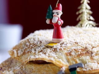 Pannenkoekentaart met chocolademousse