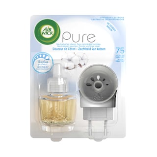 Air Wick | Pure Premium Elektric Cotton -50% 