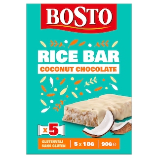 Bosto | Rijstreep | Kososnoot & chocolade 