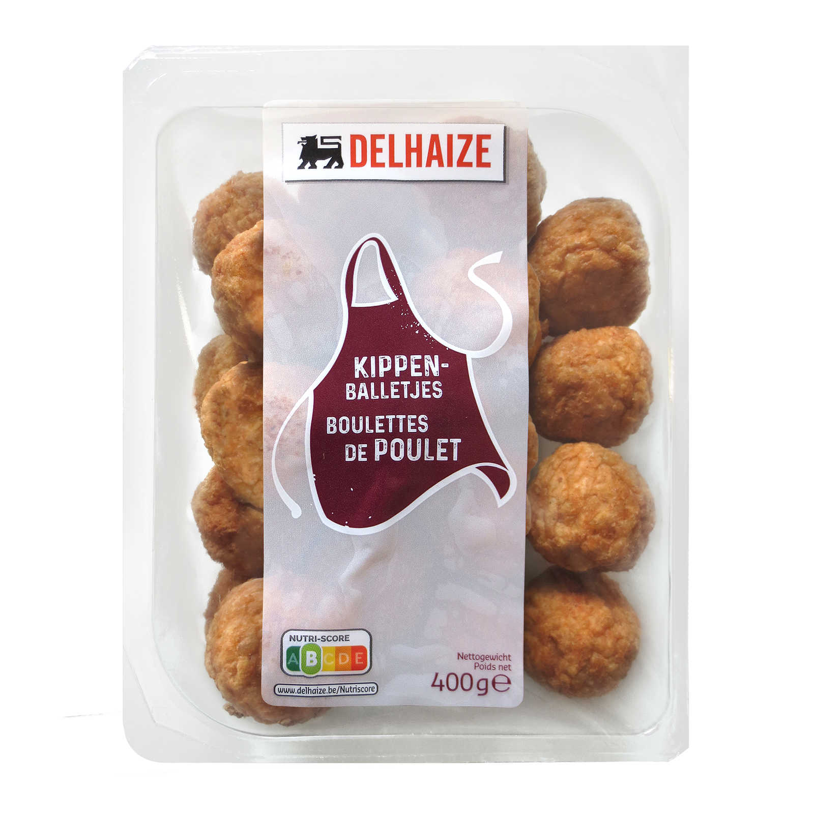 Delhaize Boulettes Poulet 400 gr Delhaize