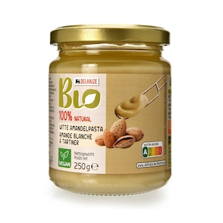 Delhaize | Bio | Amandelpasta | Wit | Bio 250 gr
