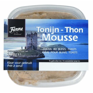 Farne | Tonijnmousse | Rode pesto | Toast 