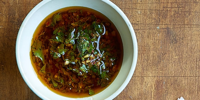 Bieslookmarinade