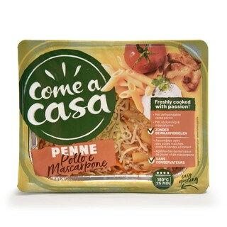 Come A Casa | Penne Pollo Mascarpone + pannenlap 