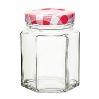 Weck | 6 confituurbokalen hexa 