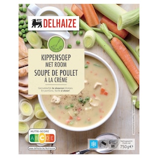 Delhaize | Roomsoep | Kip 