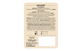 Delhaize | Café | Dessert | Soluble 