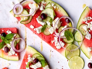 Watermeloenpizza