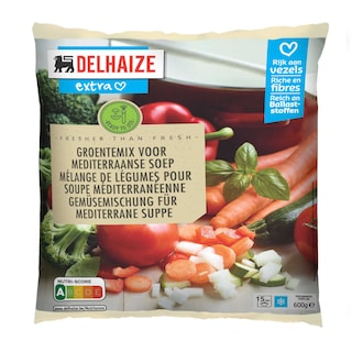Delhaize | Mediterraanse | Soepgroenten 8x600g 