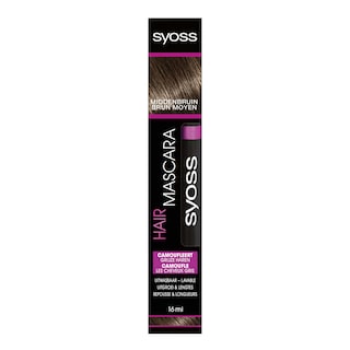 Syoss | Mascara pour cheveux | brun moyen 