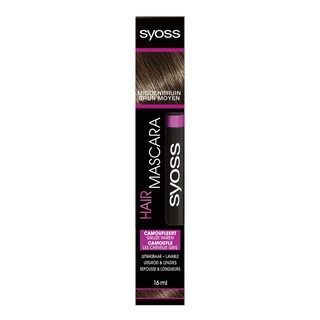 Syoss | Haarmasara | midden bruin 