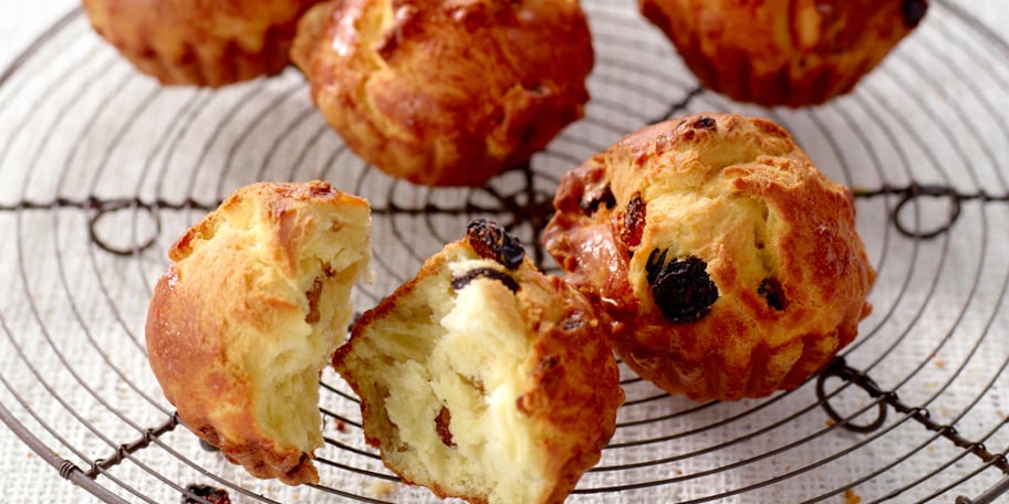 Brioche aux raisins