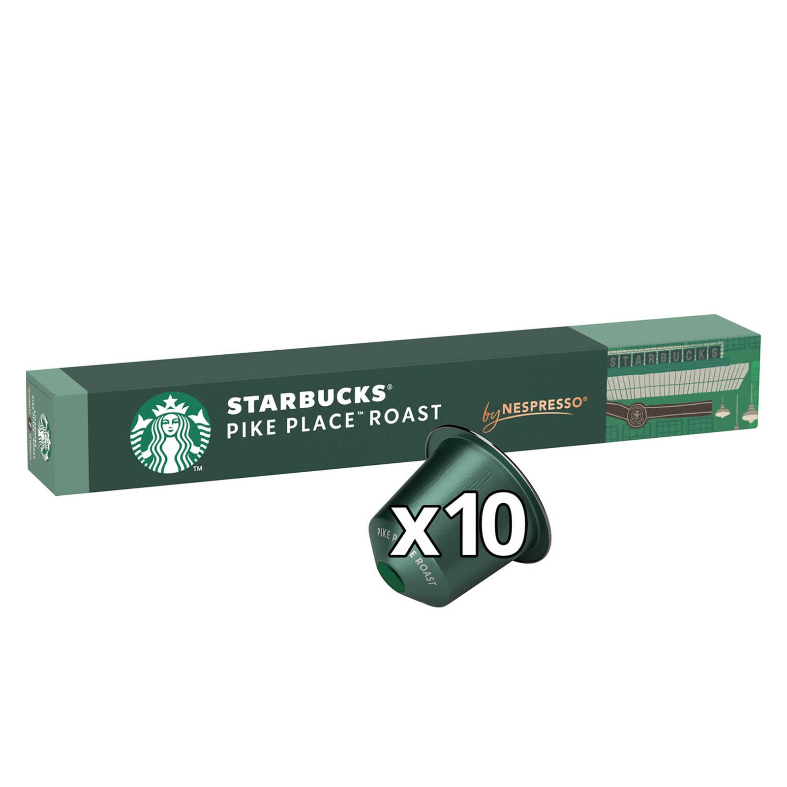 Starbucks Koffie Pike Place Roast | 10 capsules