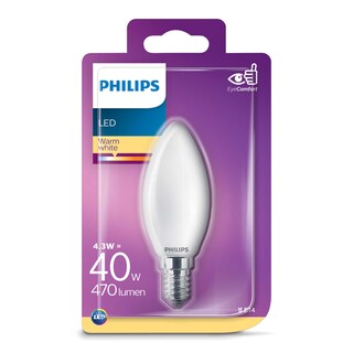 Philips | Lampe LED | 40W B35 | E14 SRT4 