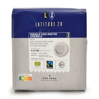 Latitude 28 | Delhaize | Koffie | Deca | 36P | Utz-Sg | Ft | Bio 
