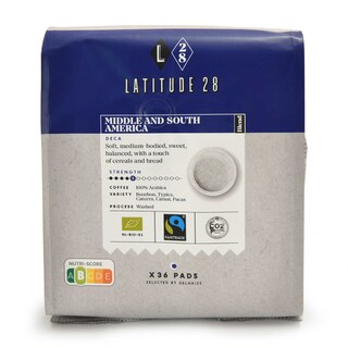 Latitude 28 | Delhaize | Café | Deca | 36P | Utz-Sg | Ft | Bio 