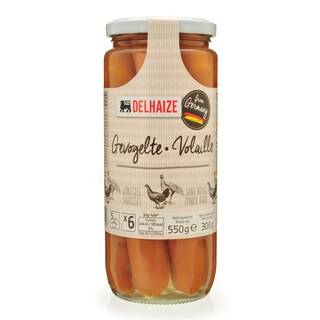 Delhaize | Saucisses | Volaille 300 gr